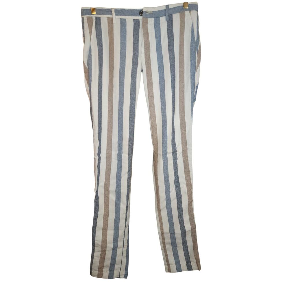 MASON'S Forte del Marmi Linen Men's Pants IT 46 US 30 Slim | Made in Italy €389